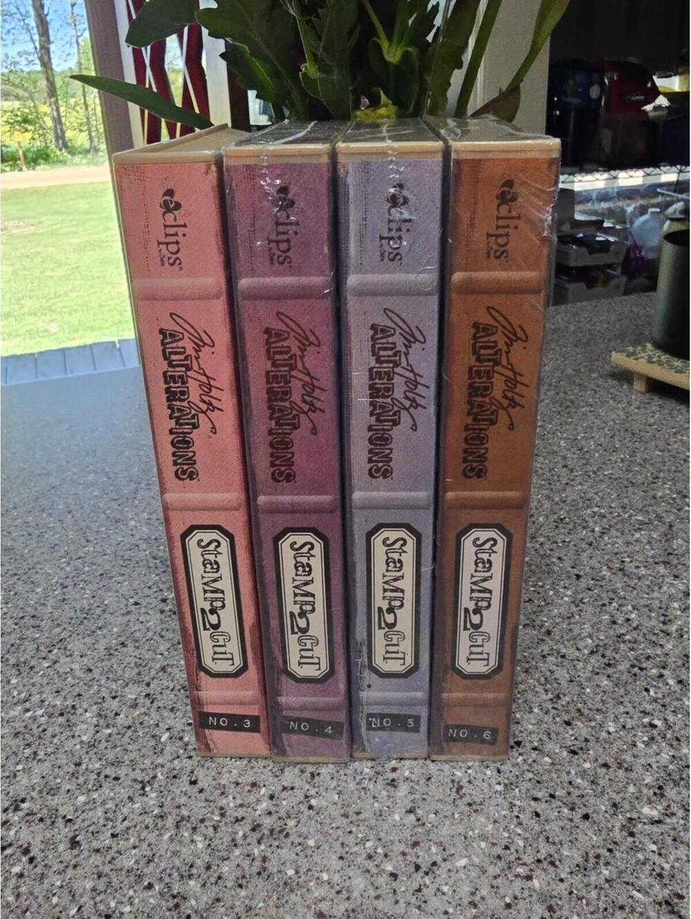 Sizzix eclips Stamp2Cut Cartridge By Tim Holtz bundle 3-6